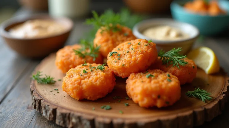 fried salmon bites