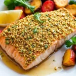 pistachio crusted salmon