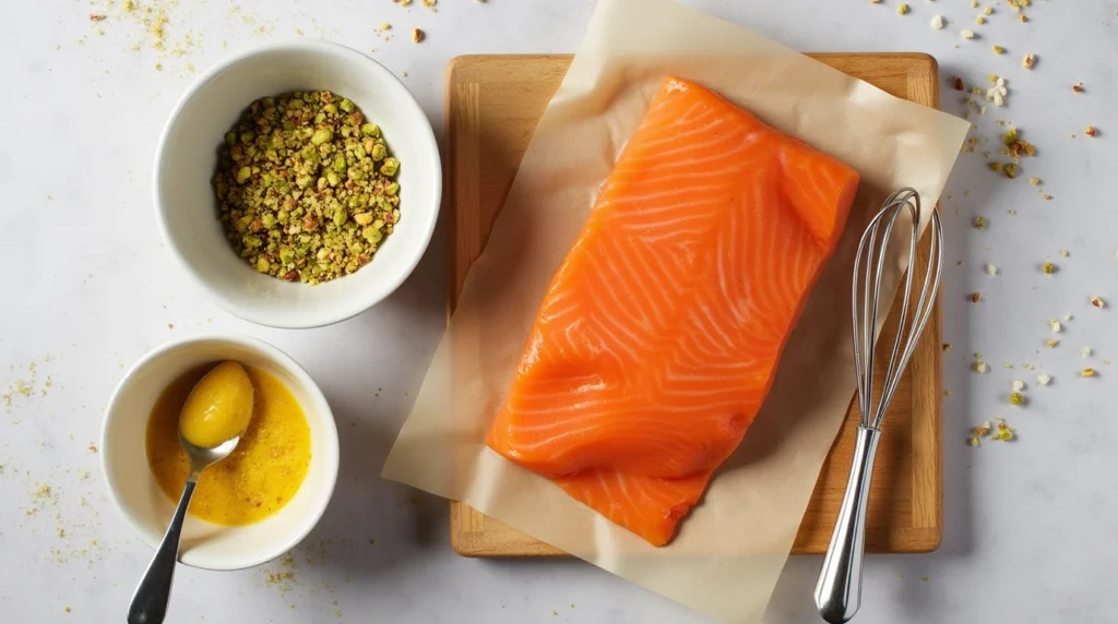 Pistachio Crusted Salmon Recipe 3 pistachio crusted salmon recipe