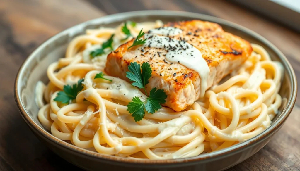 Salmon Alfredo Pasta 5 salmon alfredo recipe
