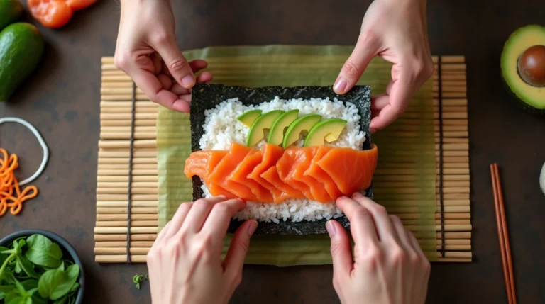 salmon avocado roll