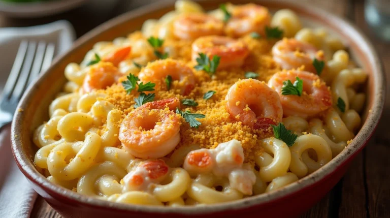 seafood mac and cheese