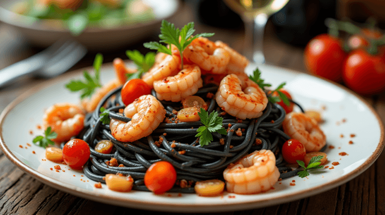 squid ink pasta recipe